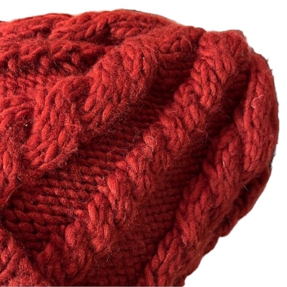 𝅺ROXY Tram Cable Knit Winter Hat/Toque - Picture 4 of 5